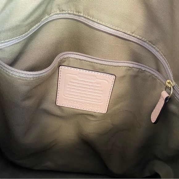 Coach Brown and Tan Tote Bag - Picture 5 of 8